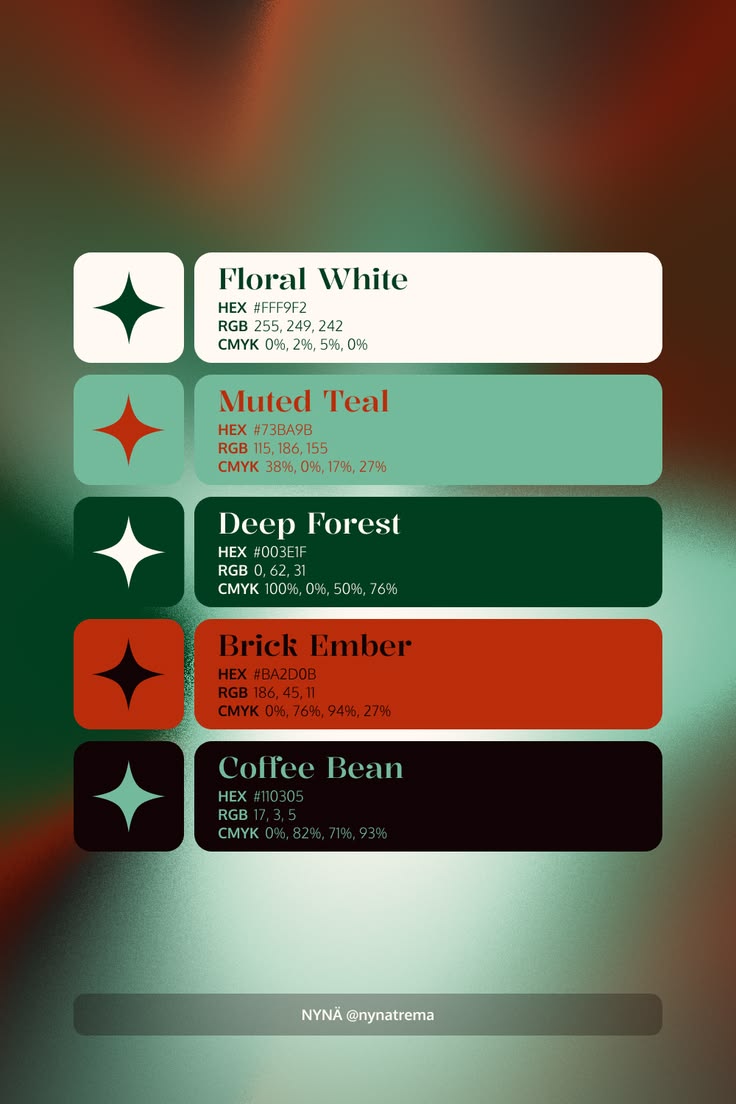 grav_stock's tweet image. Color Combinaisons: Palette for Graphic Design