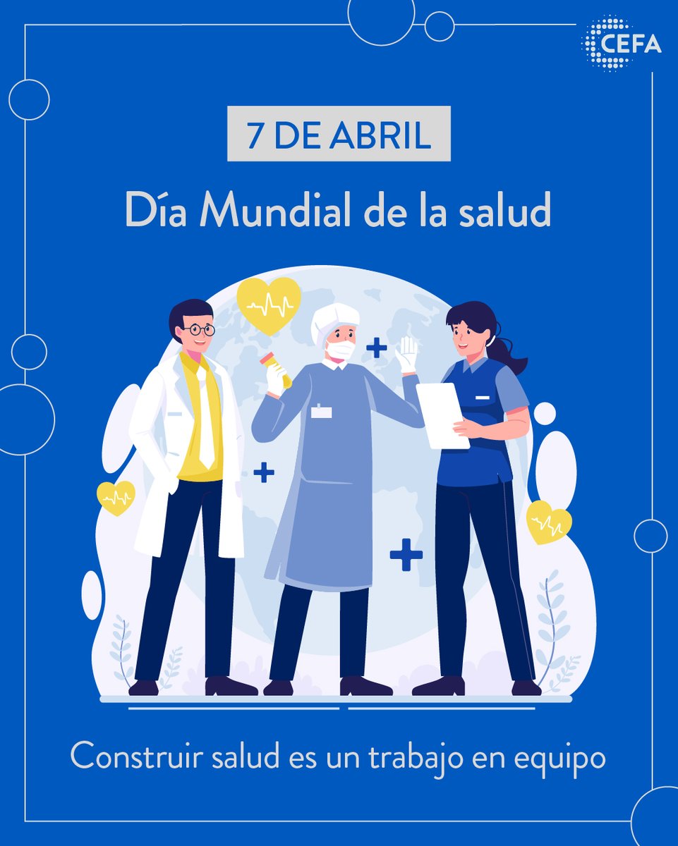 cefauy's tweet photo. En el #DíaMundialDeLaSalud, reafirmamos nuestro rol: unir ciencia y empatía para un sistema más justo y oportuno. El futuro se construye en equipo. 🌍✨

#cefa https://t.co/VkIH7f84zf