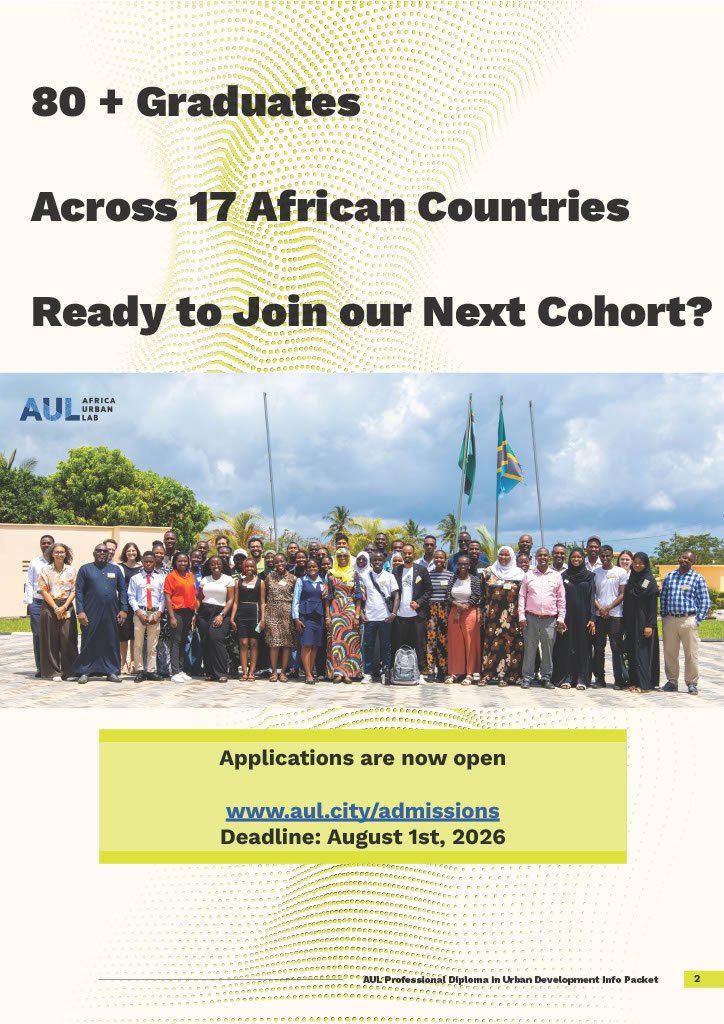 Africa Urban Lab tweet media
