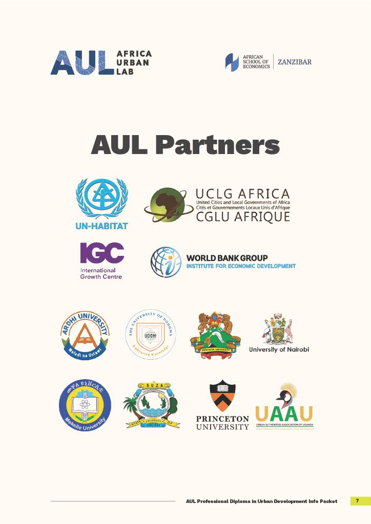 Africa Urban Lab tweet media