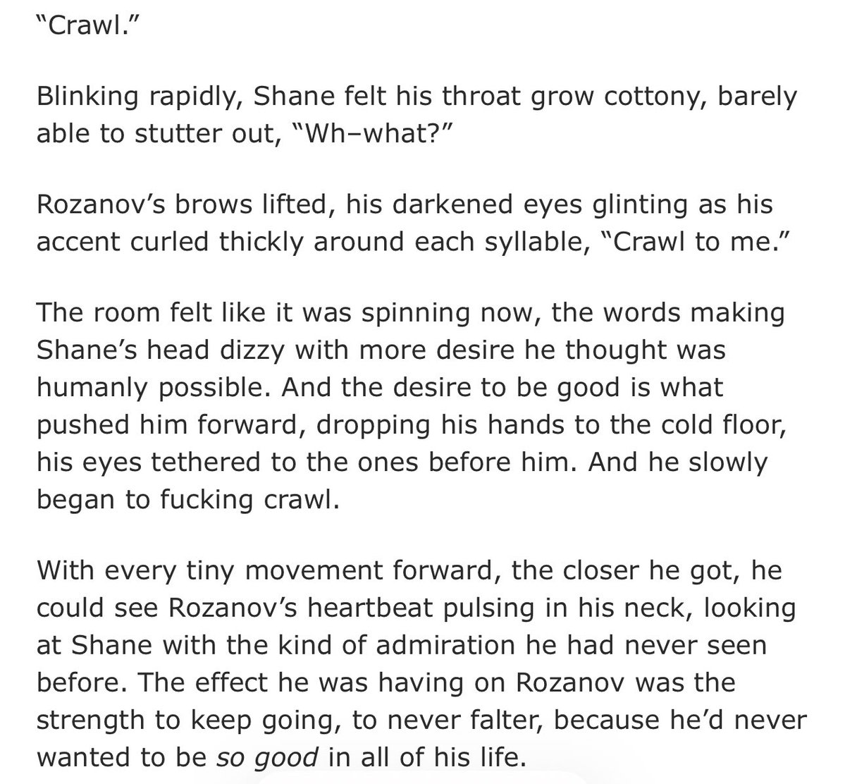 เชน bellboy กับคุณโรซานอฟ แขกโรงแรม มันคือ 🔥

archiveofourown.org/works/80528931