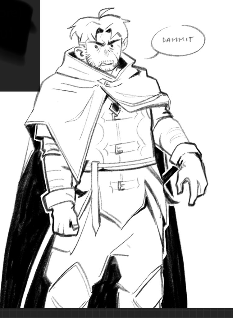 zero1qn2's tweet photo. (most of the time he’s drawn super silly by the way, he’s just a silly guy with possible violent tendencies) https://t.co/VqOfg884c5