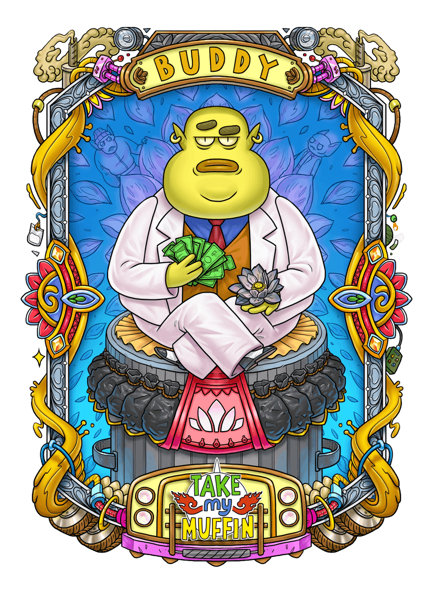 My champion is Buddy Gotham!

Philosophical trash tycoon turning waste into an empire. You balanced good and evil to profit from the world's chaos.

Pick yours: quiz.tmm.world/?ref=cj1nWDdRW…