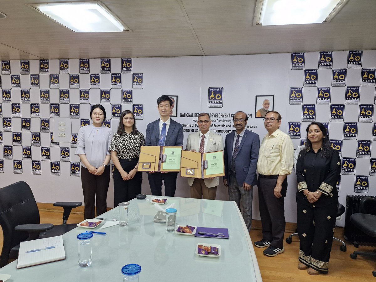 National Research Development Corporation (NRDC) tweet media