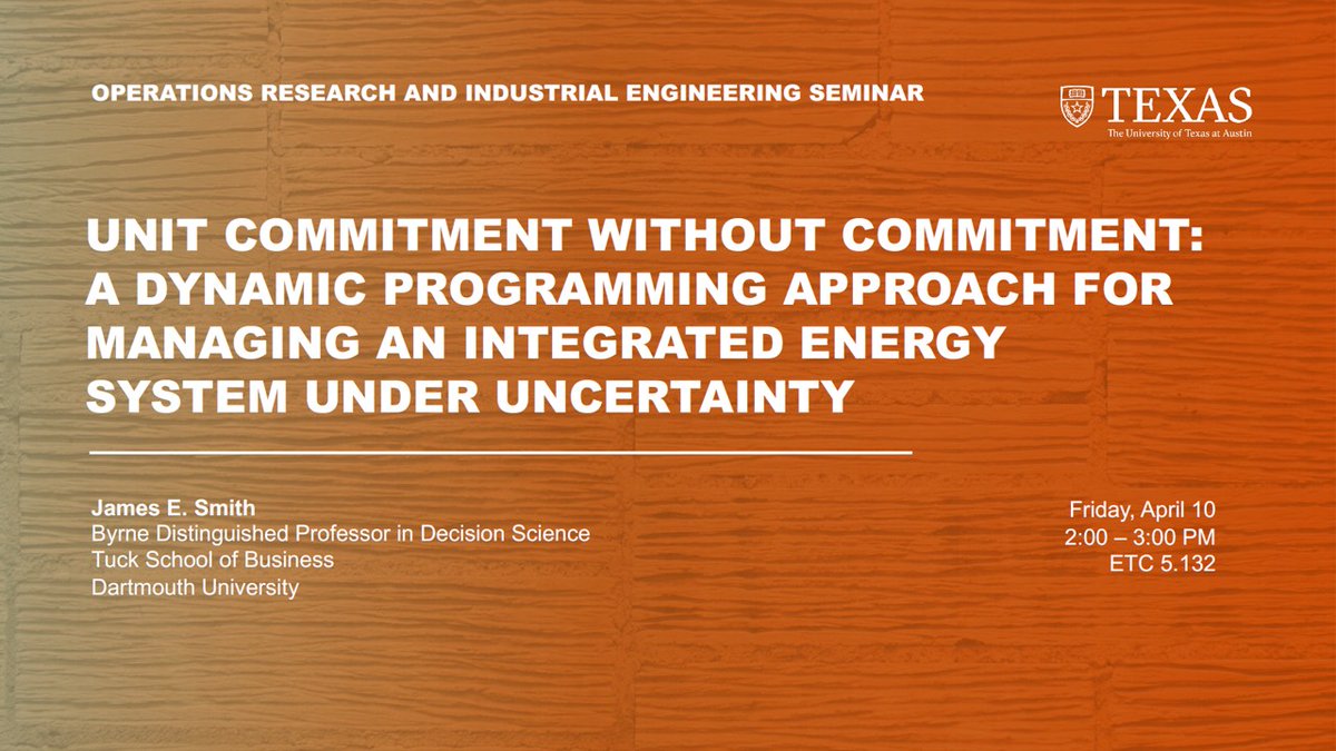 UT Austin ORIE tweet media