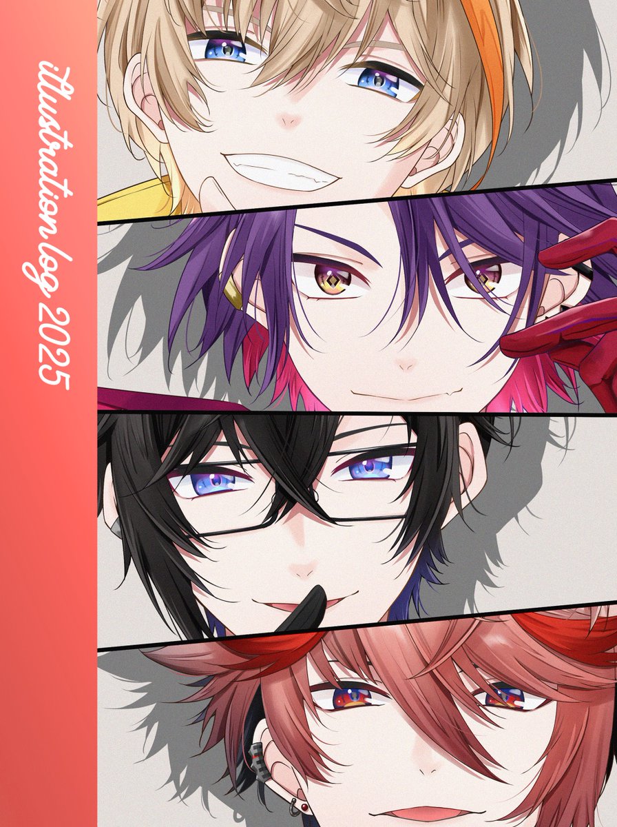 ログ本も出しますー

illustration log 2025
A5/20p

よろしくお願いします！

#にじそうさく𝟣𝟣