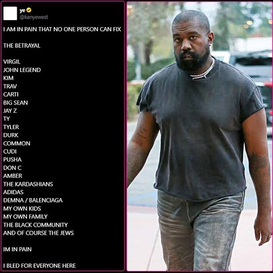 tidocine's tweet image. Damn, so the Kanye hate train is really a thing, eh?