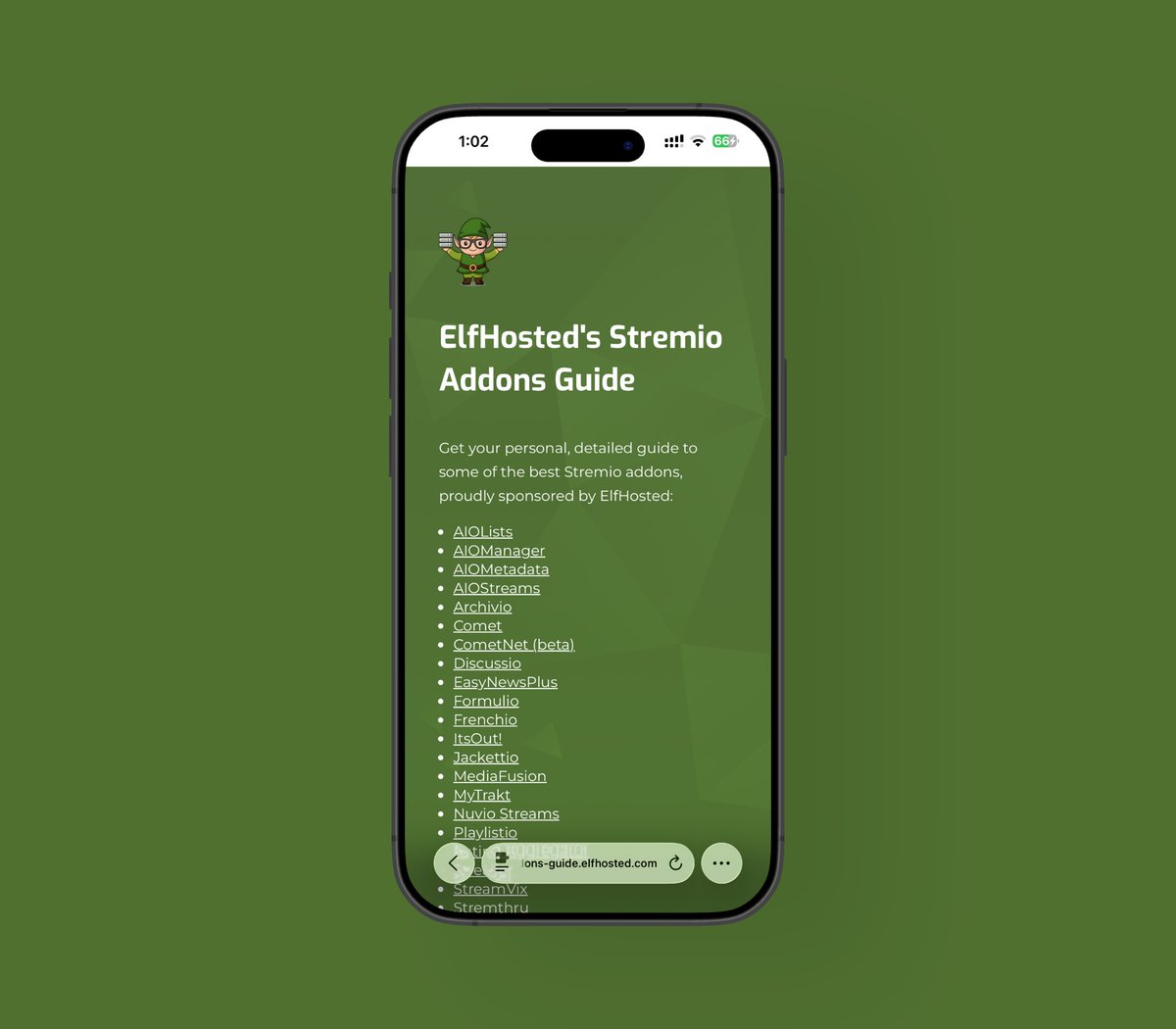 MOHAYA_AA's tweet image. دليل مرتب لأفضل إضافات Stremio

stremio-addons-guide.elfhosted.com