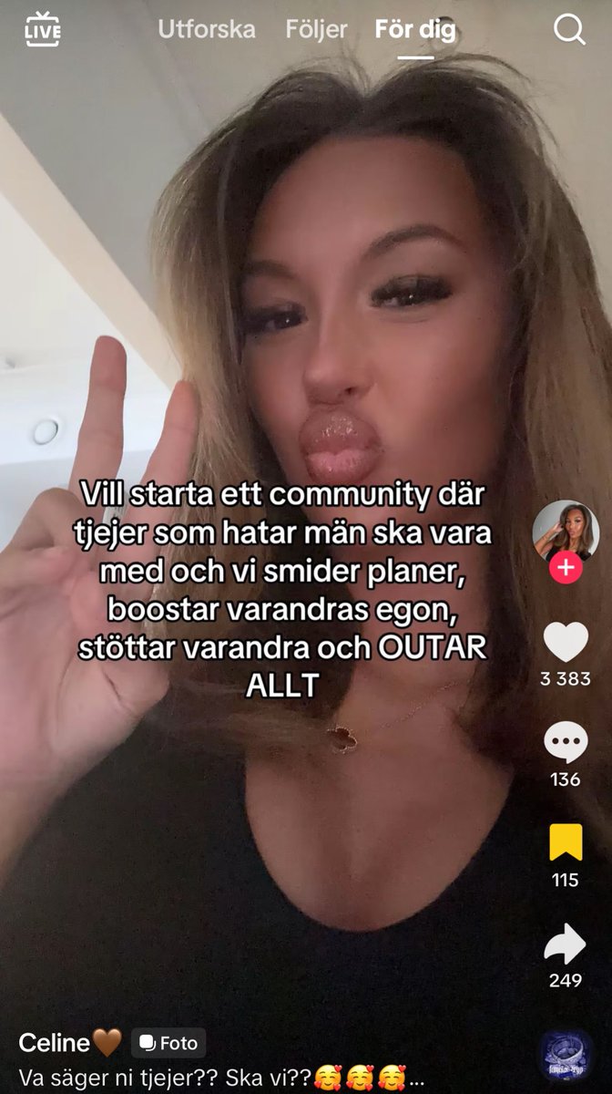 Förstå vilken värld nästa generation kommer att leva i. Extrem (vänster) feminismen har förstört unga tjejer. Vi är skapta för varandra inte mot varandra.