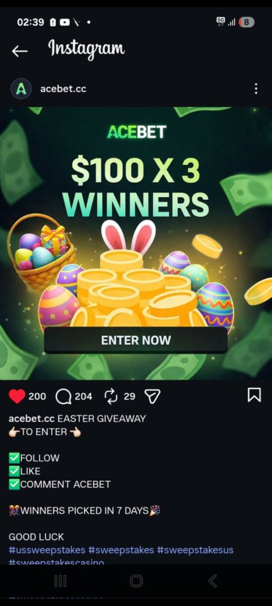 Kebsmani's tweet photo. @acebet thank you happy Easter 🐰 https://t.co/74cna1JWqE