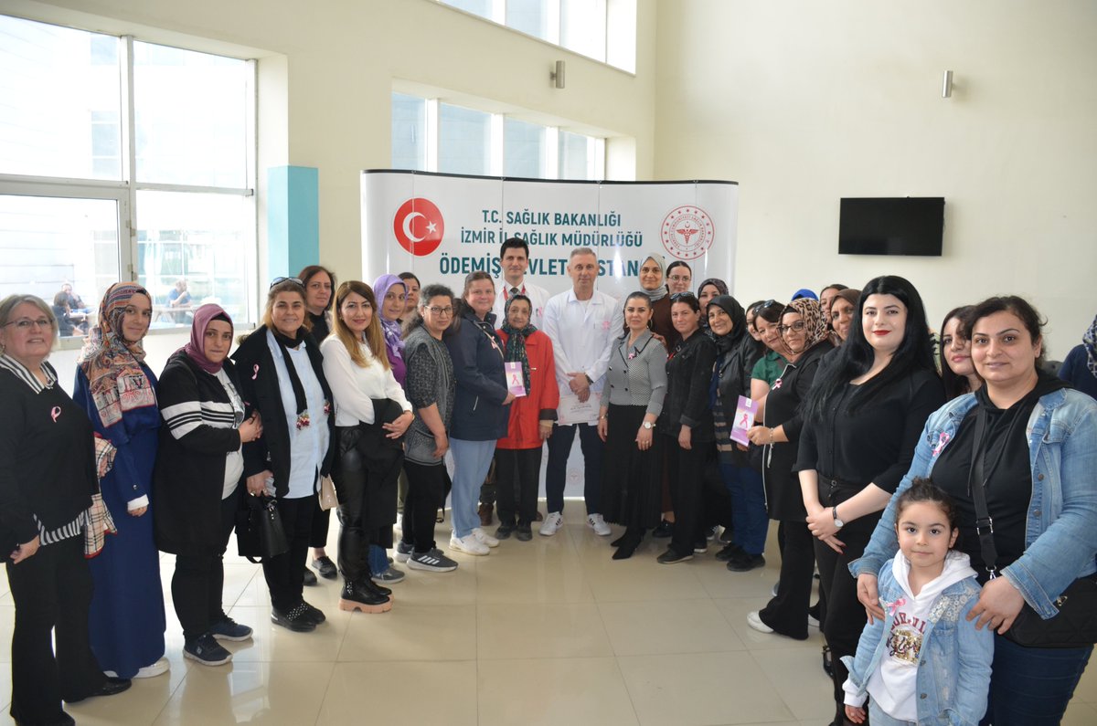 odemisdh's tweet photo. Kurumumuz Ödemiş Devlet Hastanesi 'nde 1-7 Nisan Kanser Haftası etkinlikleri kapsamında düzenlenen “Meme Kanseri Farkindalik Eğitimi” bugün başarıyla gerçekleştirildi. https://t.co/W0zSSUrKxR