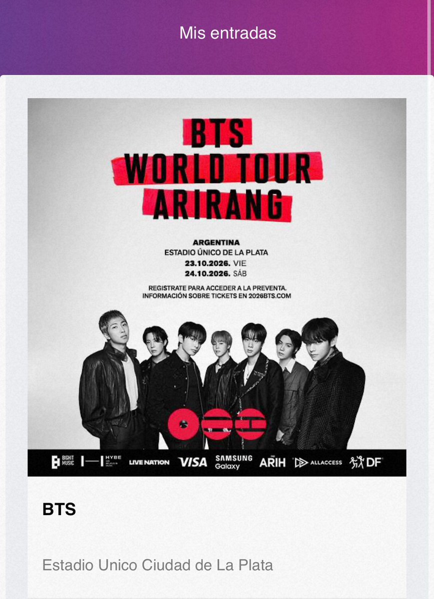 Lyeza/Lu | VOY A VER A BTS 🇦🇷 ⊙⊝⊜ tweet media