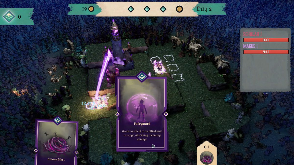 BoxColliderGame's tweet photo. 🔨Day is for building.
⚔️Night is for surviving.

Use the calm of the Anathema Forest to prepare your defenses… before the dangers arrive. https://t.co/1rX2mqwuIJ