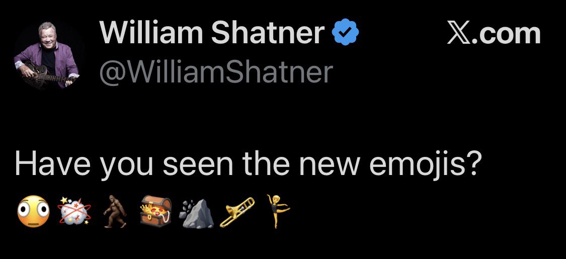William Shatner tweet media