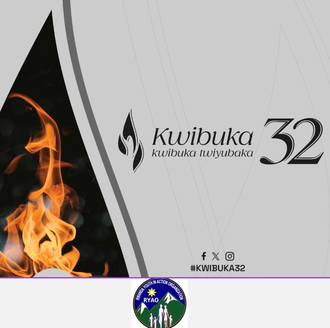 RwYouthAction's tweet photo. Today The management and staff of @RwYouthAction stands together with the Nation for the 32nd commemoration of the 1994 Genocide Against the Tutsi .

Remember-unite-Renew 
#kwibuka32 https://t.co/dy31AIb06i