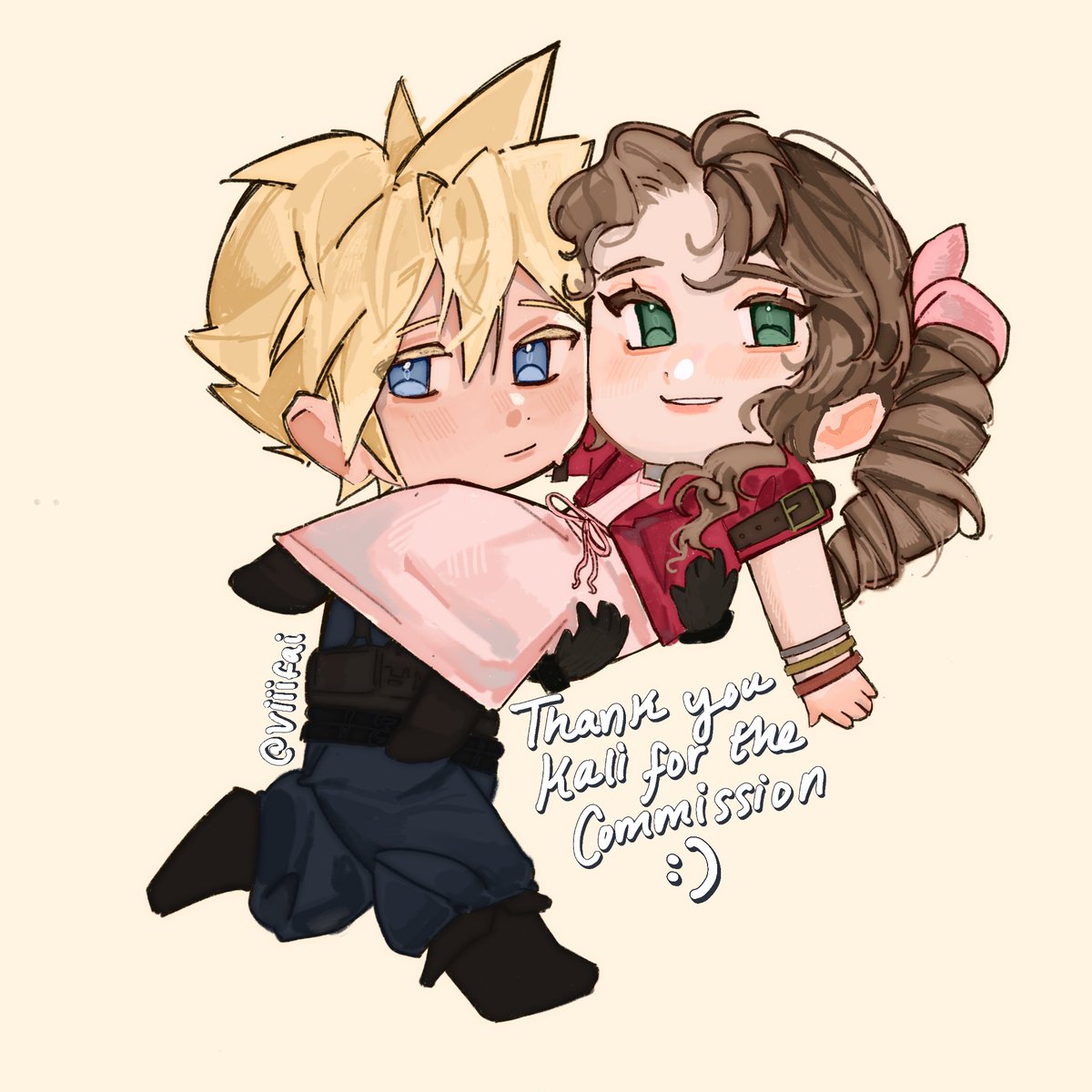commission + freebie #clerith