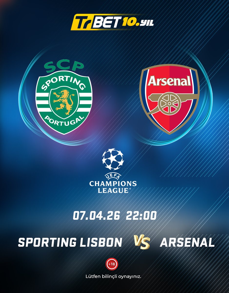 TrBResmi's tweet photo. 🟢⚪ Sporting Lizbon vs Arsenal 🔴⚪

Avrupa'da Şampiyonlar Ligi heyecanı! ⚽🔥

⭐ Şimdi Oyna: https://t.co/QdQChCebTf https://t.co/gIMHyOrxH2
