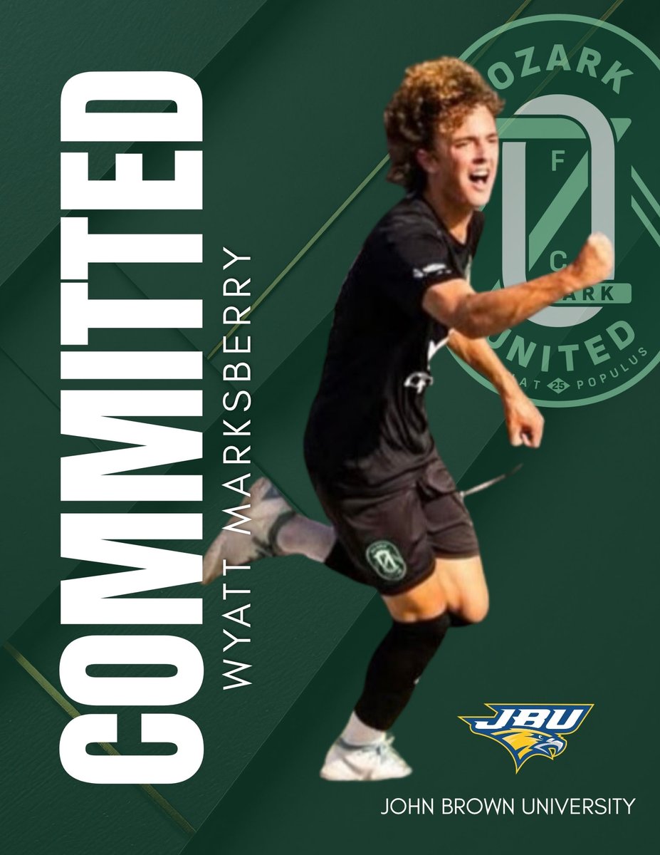 SoccerInAR's tweet photo. Congrats to Wyatt! Headed to @JBUathletics ! https://t.co/F25lre0ZWf