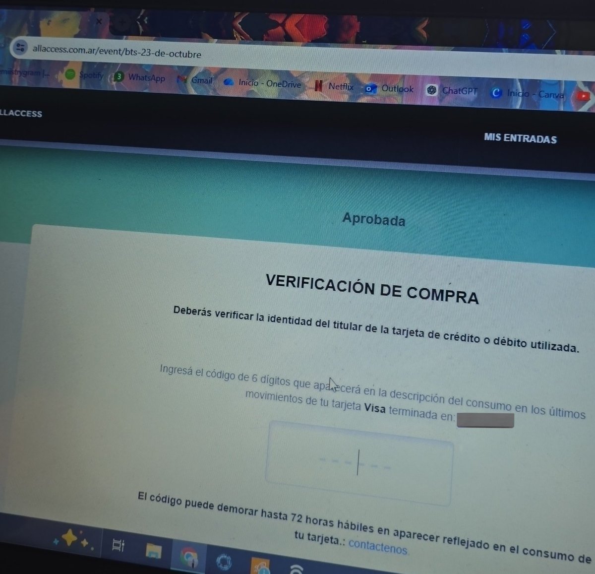 camvante⁷ 🍓 🇦🇷 irá al concierto tweet media