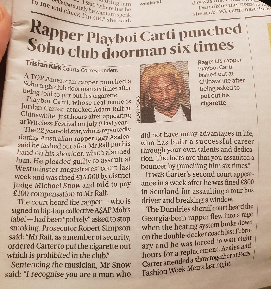 CelebsBlueprint's tweet photo. Random images from Playboi Carti’s leaked iCloud that I thought were interesting enough to share https://t.co/cy1RSVFn3i