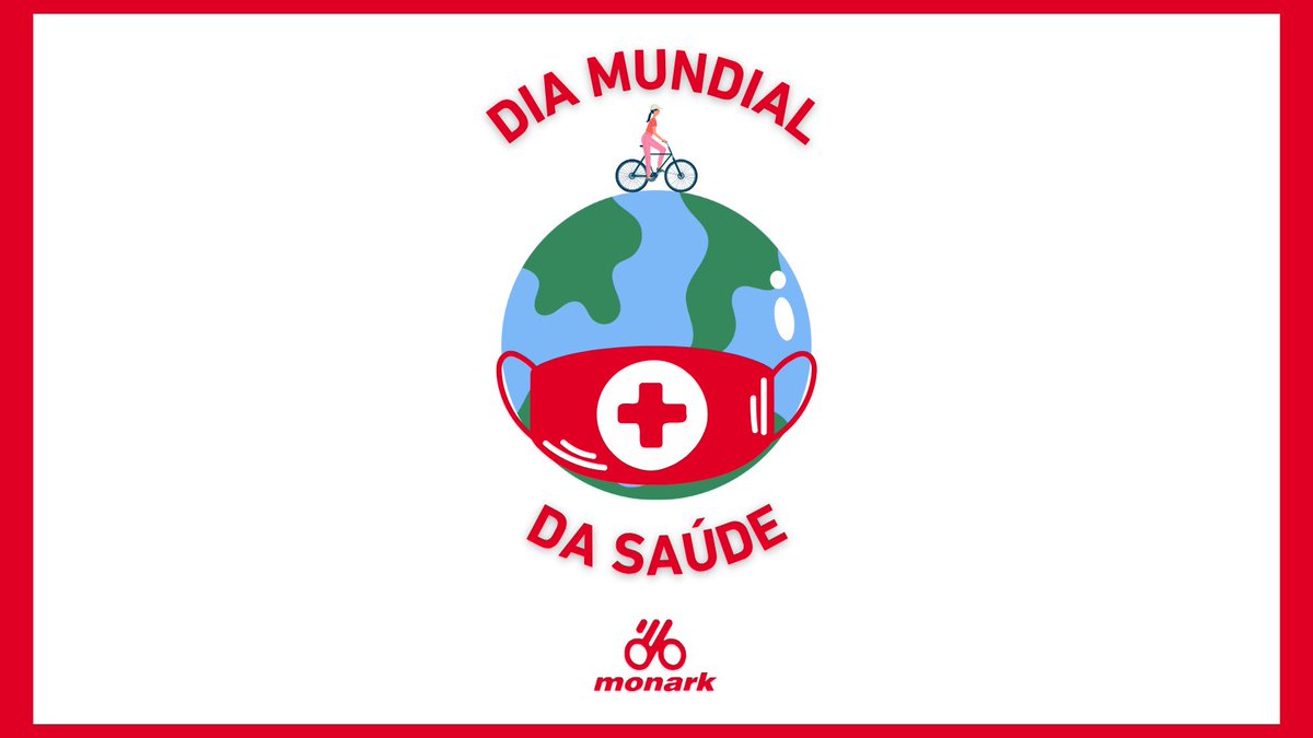 MonarkSA's tweet photo. Hoje é comemorado o Dia Mundial da Saúde e nós da Bicicletas Monark SA, queremos te convidar a trocar, pelo menos hoje, o carro pela bicicleta!
#bicicletasmonark #monark #bike #bicicleta #ciclismo #mobilidade #pedalar #esporte #diamundialdasaude #saude #bemestar #mobilidadeurbana https://t.co/c3aKMJfM5n