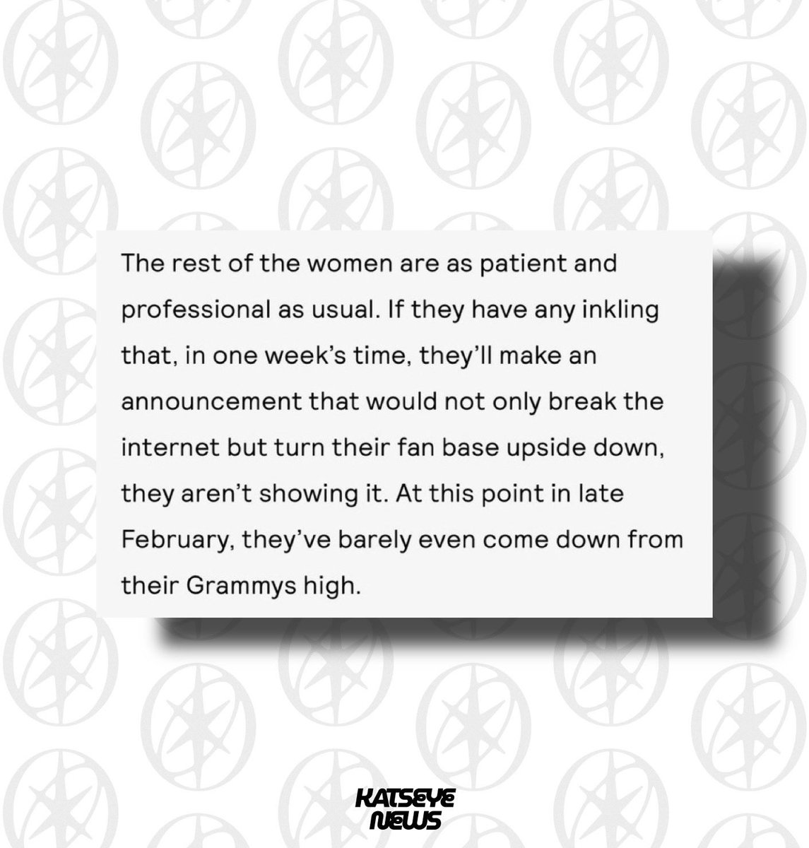 KATSEYE News tweet media