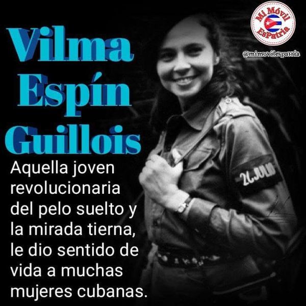 Hoy recordamos el nacimiento de Vilma Espín, la flor más auténtica de la Revolución. 💐
Heroína del Moncada, del Gramma y del llano, dedicó su vida a la lucha por la igualdad de la mujer cubana. Su legado, al frente de la FMC, sigue vivo cada día. #VilmaVive#CubaViveEnSuHistoría