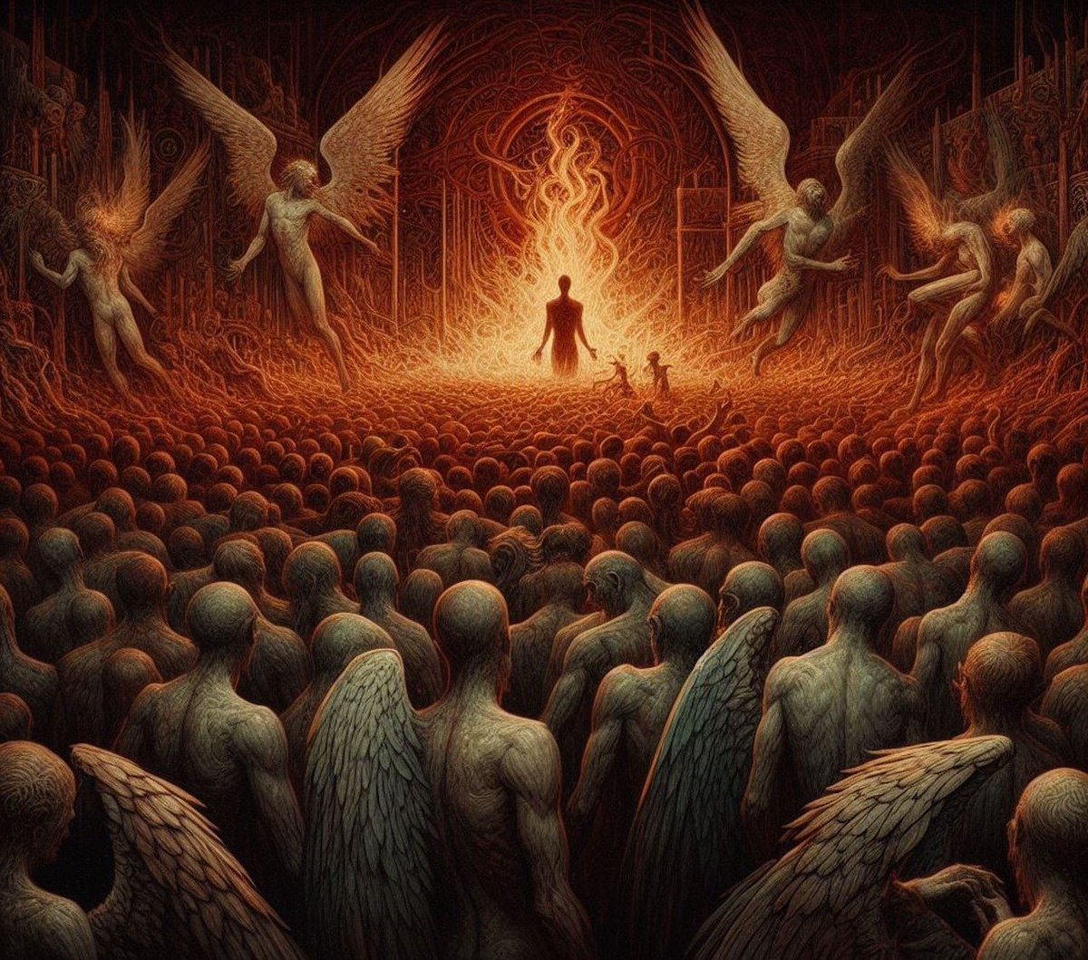 O mundo ia acabar no ano 2000. Eu acredito que acabou mesmo e nós somos os que não foram salvos. Só não entendi porque não fui salva.