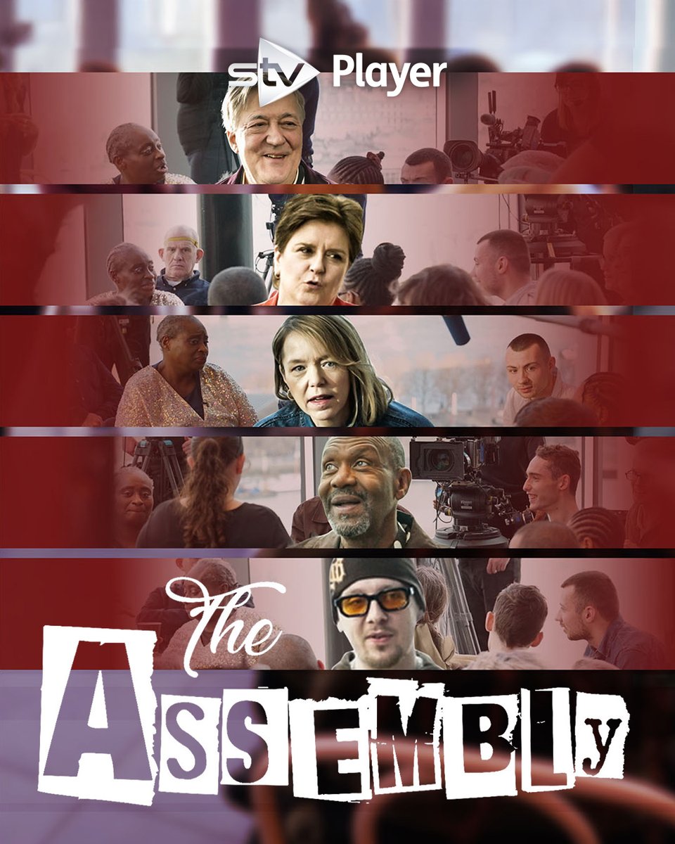 WeAreSTV's tweet photo. 💬 More celebs sit down for an interview like no other.

#TheAssembly returns Wednesday 8th April at 10.05pm on STV. https://t.co/h7o9j2PG94