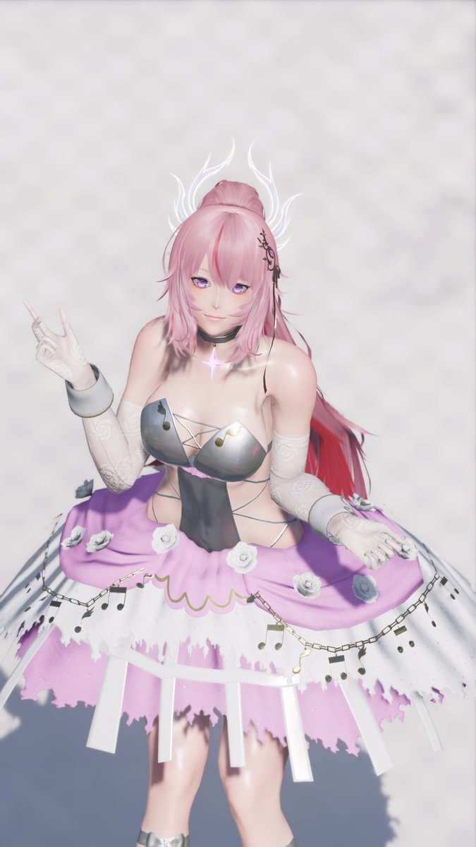 Super cute pink hair!😛