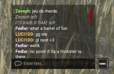 LUCI1DD's tweet image. On today's episode of Survivor players (Trickster's Delusion was the map)