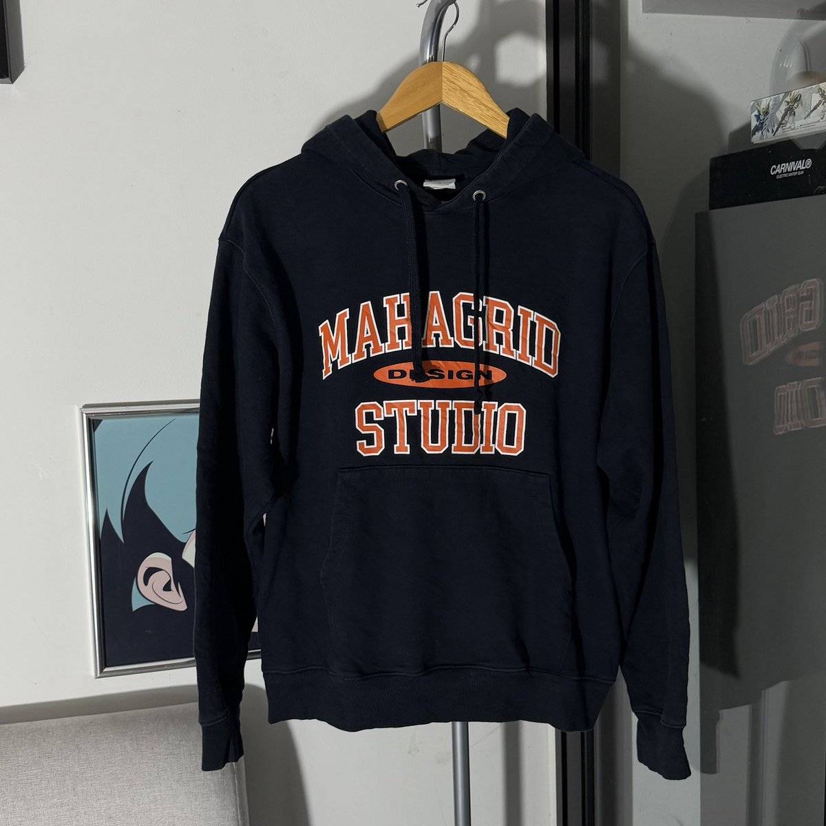 studio_doublep's tweet image. Mahagrid  hoodie สีกรมสกรีนโลโก้ด้านหน้าเชือกแทนนะคะ

 ✿ สภาพโดยรวม 9.5/10

 ✿  : อก  48 ยาว : 26

 ✿ ราคา 320.- ส่งฟรี