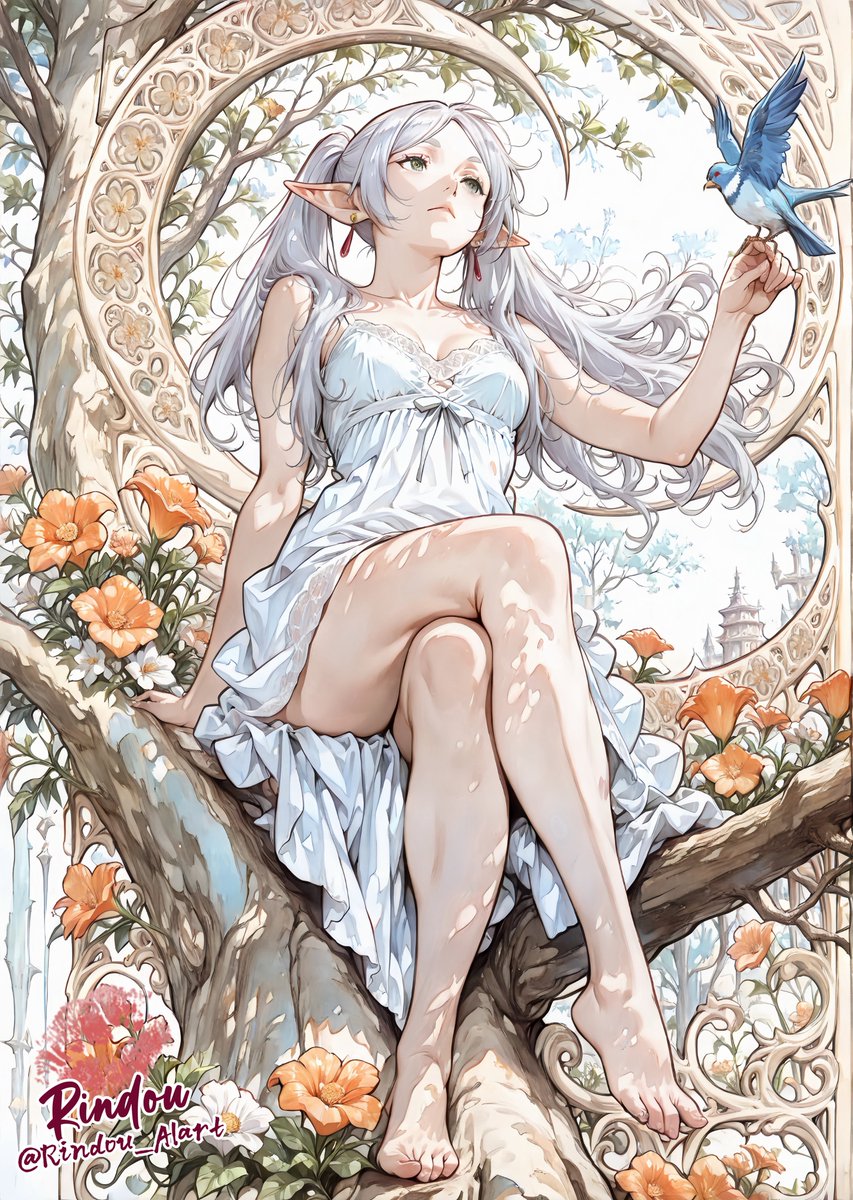 竜胆-Rindou-@AI_Art tweet media