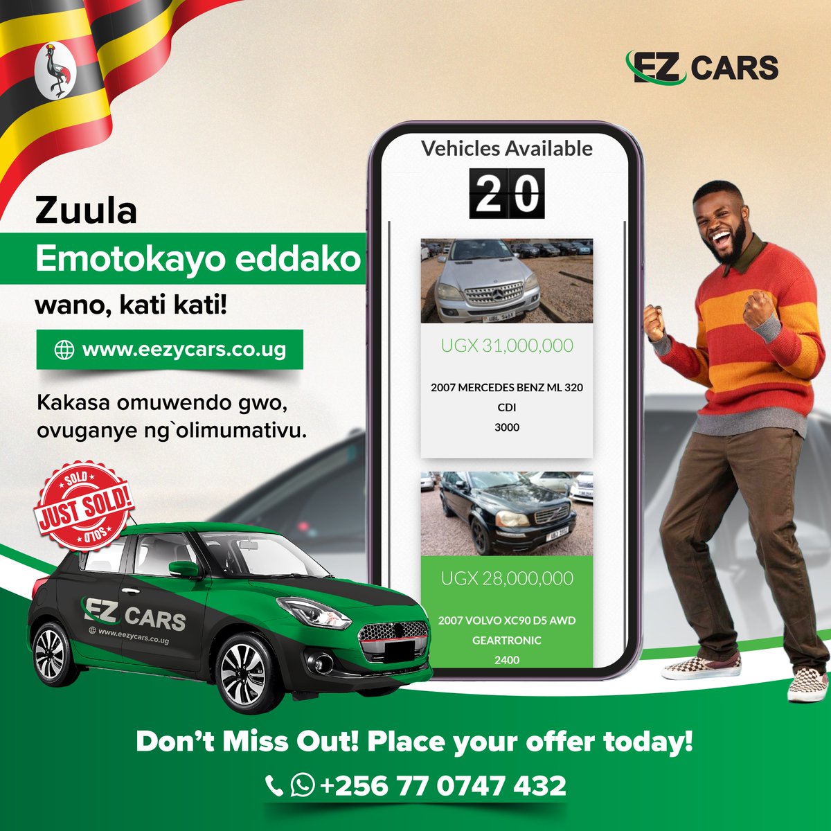 Eezy Cars-UG tweet media