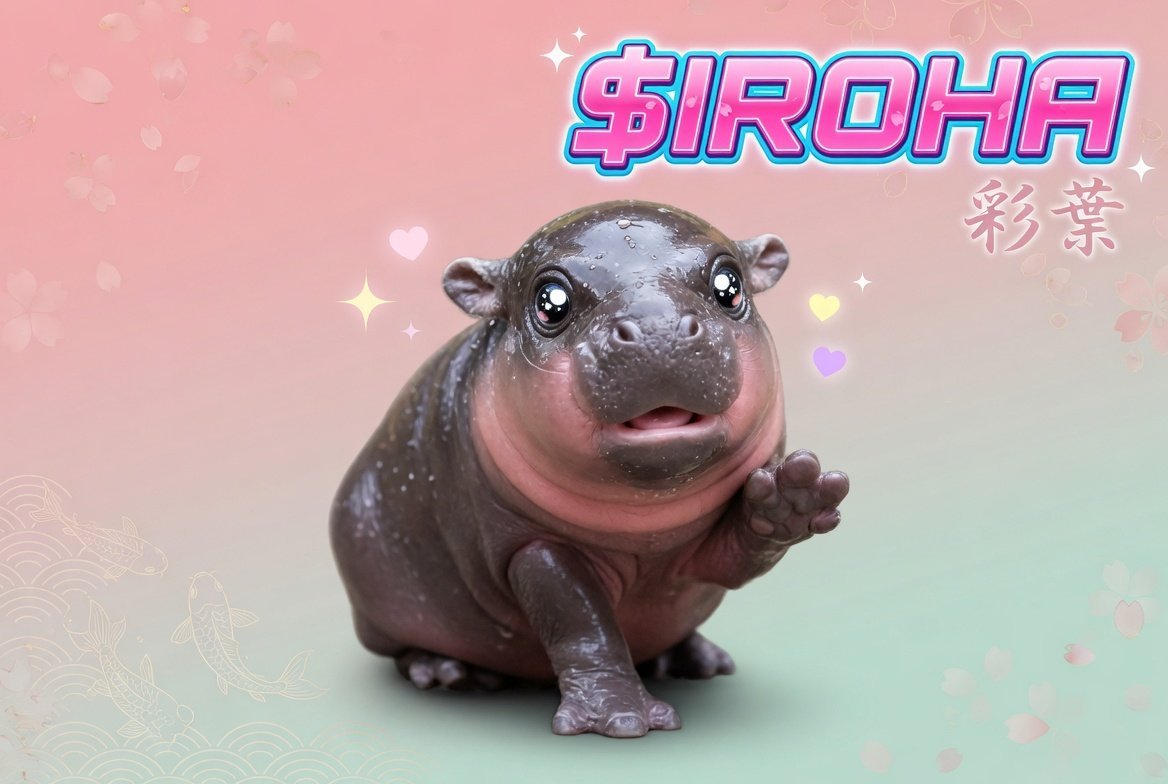 Fudonchain's tweet photo. Keep an eye on $Iroha, a newly named pigmy hippo from tokyo zoo.  

13h old and sitting at 50k. 

DYOR

6WA6ia64gKJyHR3kzUu1Y7FGsG7gntuWJv2X683Cpump https://t.co/F4VRiM8R4E