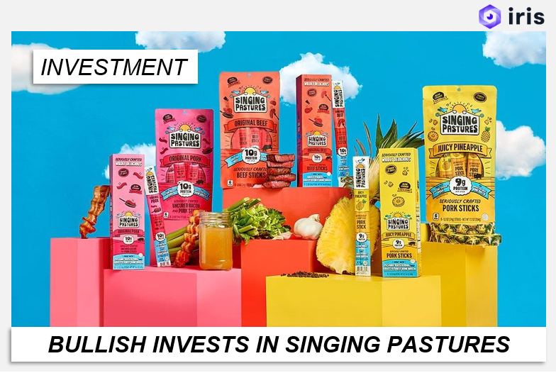 drewfallon12's tweet image. BULLISH INVESTS IN SINGING PASTURES

Bullish has announced an investment in Singing Pastures, a female-founded brand specializing in pasture-raised meat sticks. Financial terms were not disclosed.

Founded by Holly and John Arbuckle, Singing Pastures reimagines the meat snack