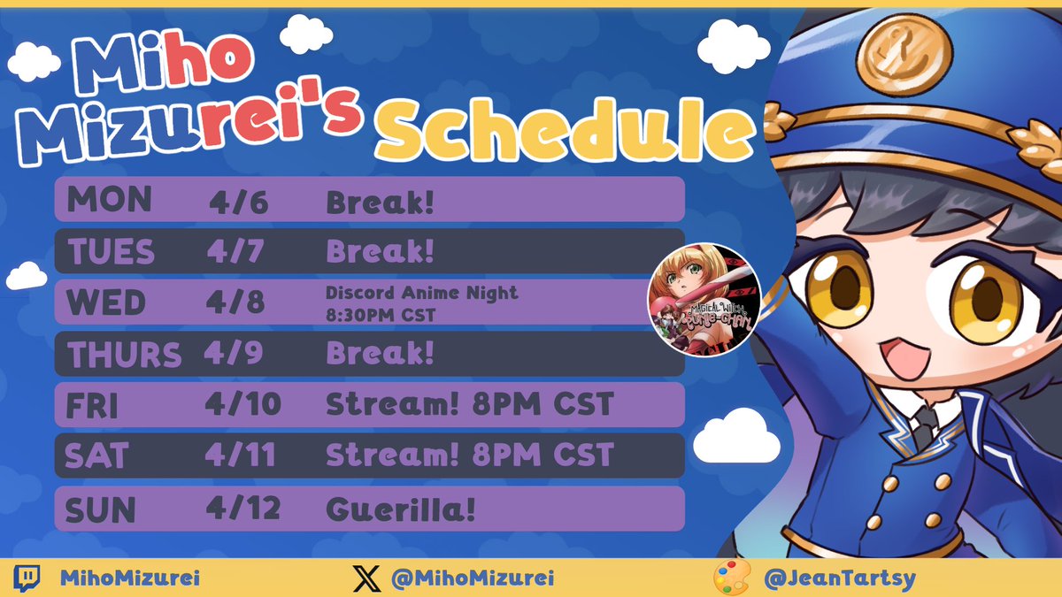 Miho Mizurei⚓ENG VTUBER ( ⛅️Intermission Arc) tweet media