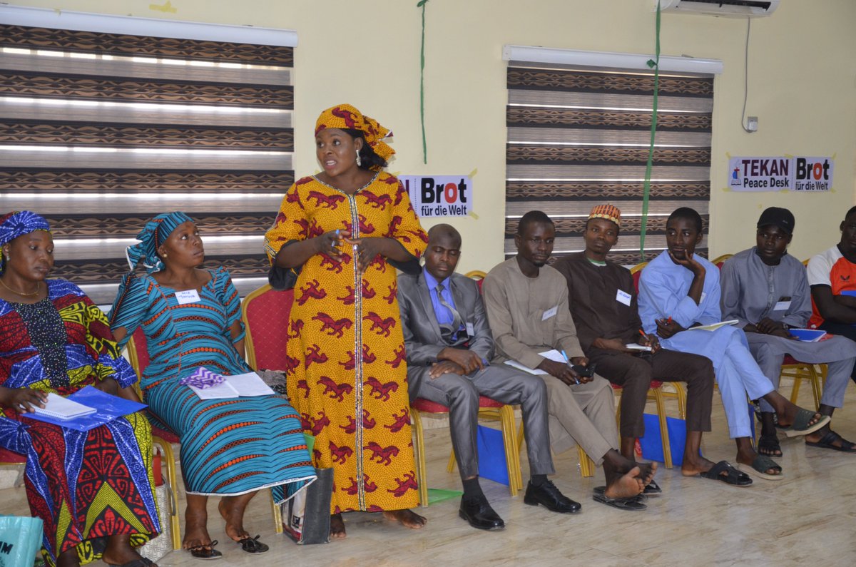 TEKANPeaceDesk's tweet photo. Conflict is normal, but violence is a choice we must reject.
In late March, we trained community leaders across faith lines in Bauchi on conflict monitoring &amp; transformation. Now, Community Action Plan Groups are driving peace at the grassroot.
#ConflictTransformation #PBCMN https://t.co/pXnp1S63V7