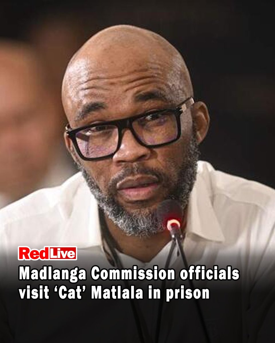 Officials from the Madlanga Commission of inquiry met with Vusimuzi "Cat" Matlala in prison late March.

This emerged in the Pretoria Magistrate's Court, where Matlala's fraud and corruption case resumed.

#MadlangaCommission #FannieNkosi