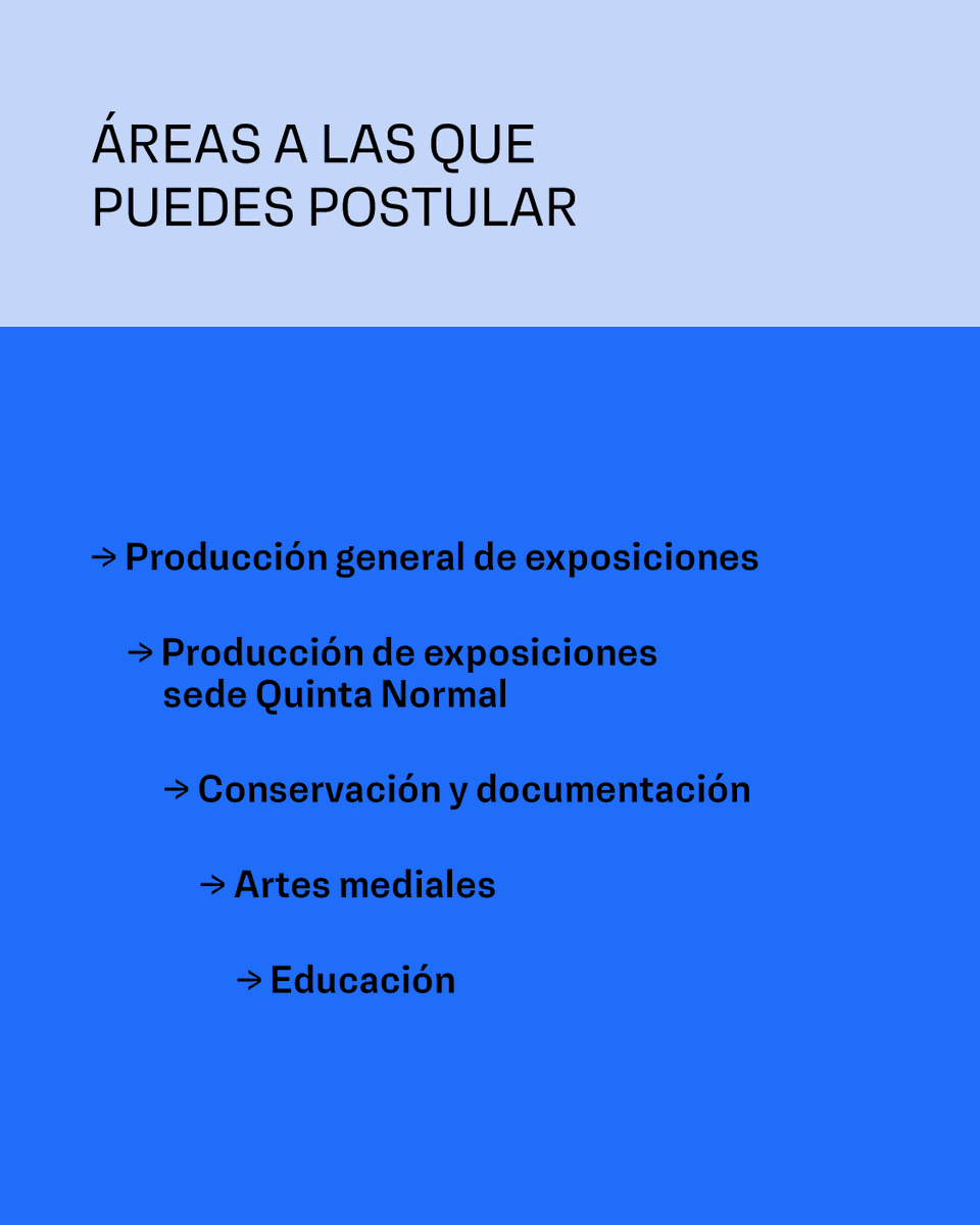 Museo_MAC's tweet photo. 🎓 ¿Te gustaría hacer tu pasantía en el MAC?

Si eres estudiante @uchile, esta oportunidad es para ti.

Abrimos la convocatoria 2026 de TRANSVERSA, el programa de pasantías para pre y postgrado.

🔗 Más info y postulación:
 https://t.co/D6HFjhA2rD

¡Te esperamos ! ✨ https://t.co/piYqnvDhwB