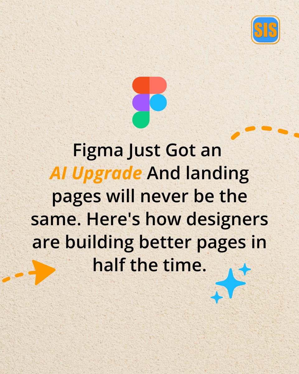 sisindia's tweet photo. 🎨Figma just got an AI upgrade.
Generate wireframes, auto-write copy, refine designs &amp; test flows faster.
Less time designing, more time optimizing conversions. 💡

#Figma #FigmaAI #UIDesign #WebDesign #SimpleIntelligentSystem https://t.co/W3FPkTBcUI