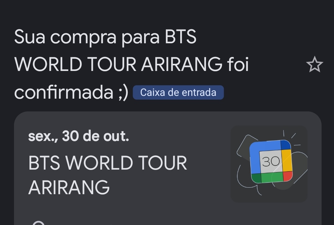wingustd's tweet photo. I GOT IT 😭😭 i'm going to see BTS again 😭😭 https://t.co/BnfNOUVQ5K