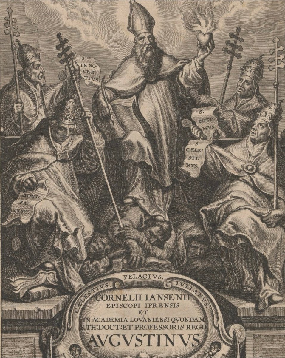 bonesforsales's tweet image. I've just discovered that Pelagius and Romanists agree on creationism. The difference is Pelagius (and by extension Eastern orthodoxy) use it to deny inherited guilt while Romanists affirm inherited sin. All of this is at odds with St. Augustine btw!