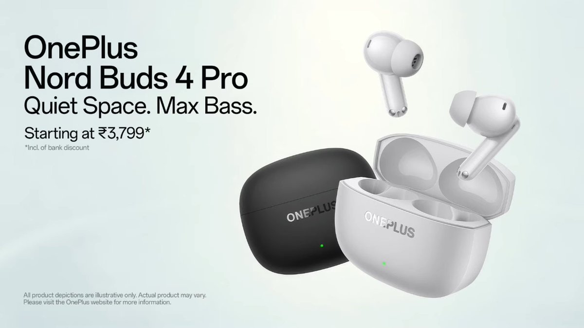 TechHome100's tweet image. OnePlus Nord 6
💰 38999₹ ~ 8+256GB
💰 41999₹ ~ 12+256GB

OnePlus Nord Buds 4 Pro
💰 3799₹
#OnePlus #OnePlusNord6