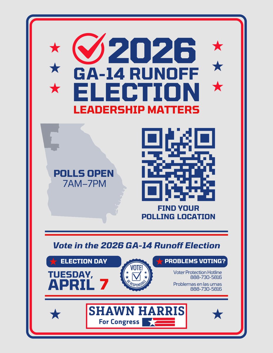 Shawn Harris for Congress tweet media