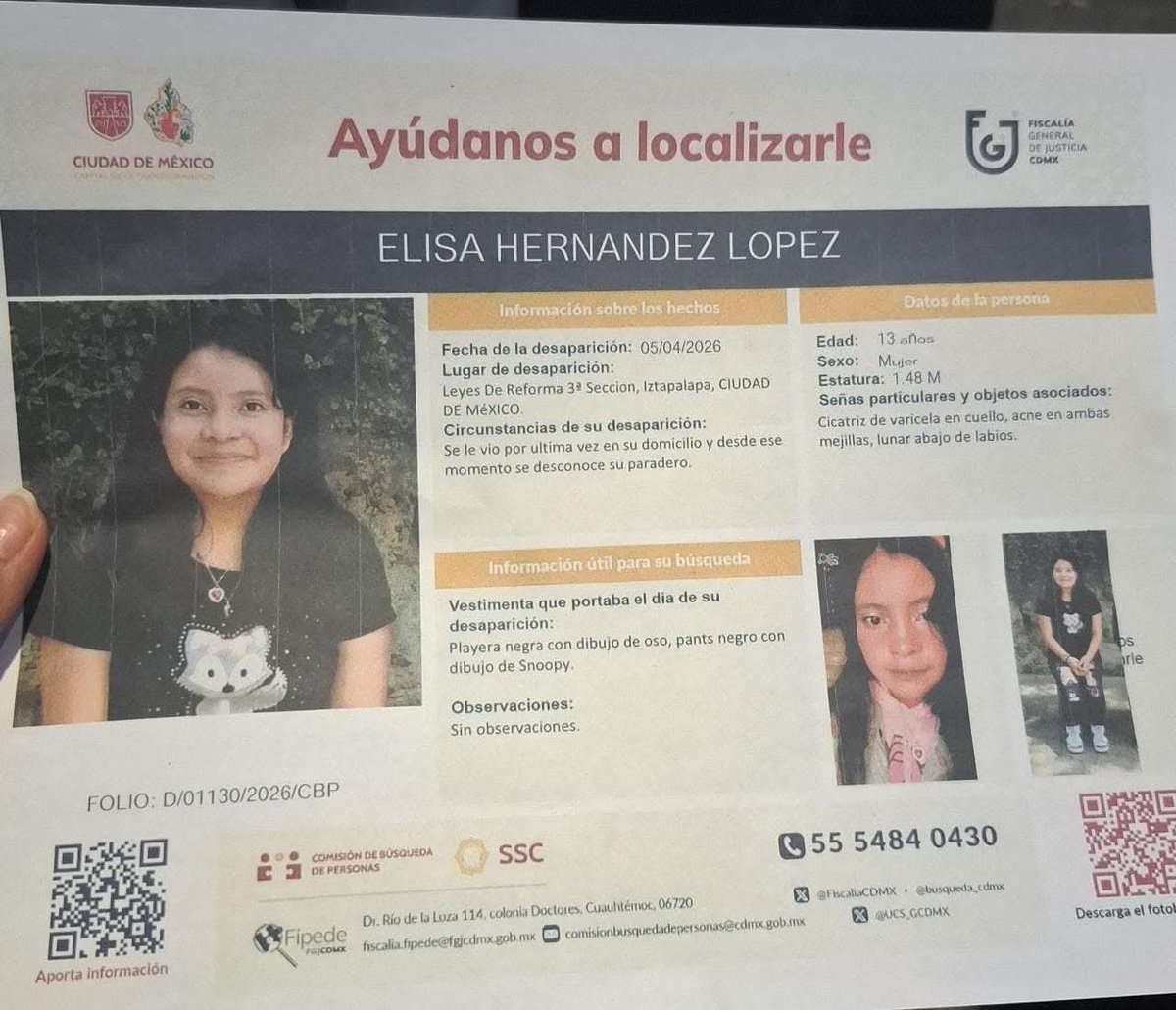 AresMX1's tweet photo. Su apoyo y difusión https://t.co/eY80avZUJz