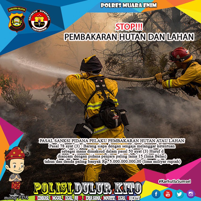 POLRES MUARA ENIM tweet media