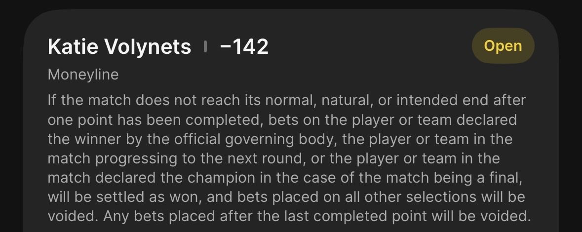 supreme_locks's tweet photo. First free play of the day 
Katie volynets -142 
Let’s make some money 💰 
#freeplays #Gambling𝕏 https://t.co/rZUFadFqvv