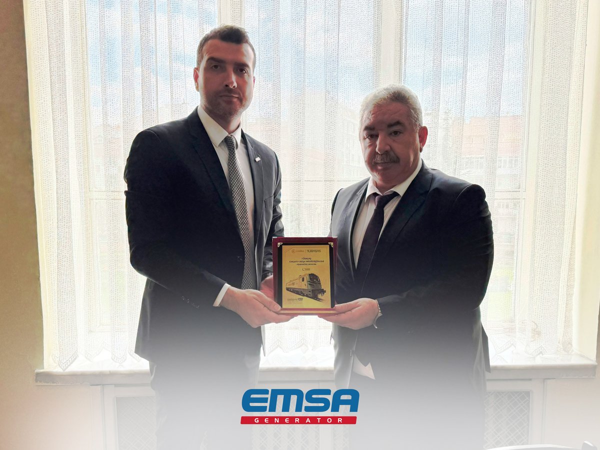 EmsaGenerator's tweet photo. EMSA Jeneratör yönetim ekibimiz, Türkiye’nin köklü sanayi kuruluşlarından biri olan TÜRASAŞ fabrikasını ziyaret ederek üretim süreçlerini yerinde incelemiştir.

Güçlü üretim altyapısı ve mühendislik vizyonu ile öne çıkan TÜRASAŞ’ a misafirperverlikleri için teşekkür ederiz. https://t.co/JrXumMWhAo