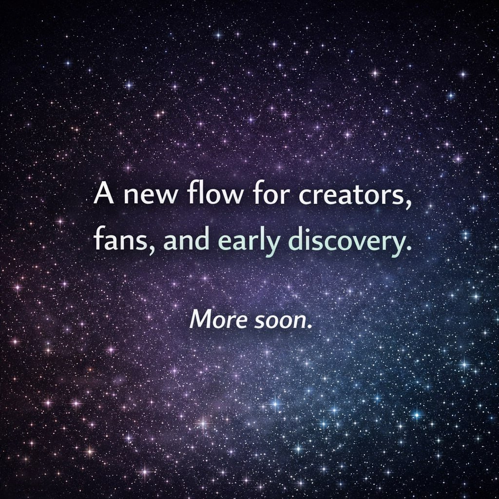 VAYLAOfficial_'s tweet image. Music discovery should be more than just listening.

VAYLA Discovery is being built around a simple flow:
create → upload → submit

More soon.
#VAYLA #Discovery #AIMusic